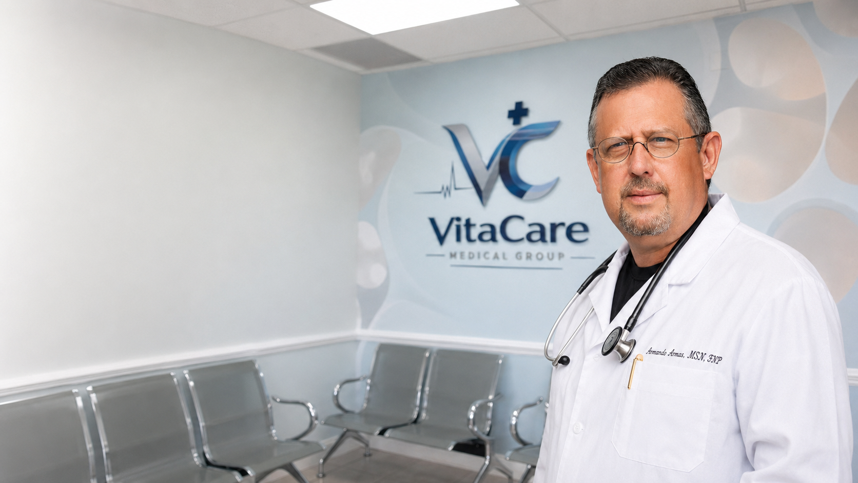 Armando Acosta, APRN, FNP-BC, at VitaCare Medical Group in Miami